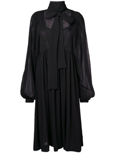 Rochas платье-мини с бантом