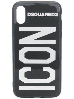 Dsquared2 чехол Icon для iPhone X