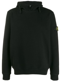 Stone Island худи с логотипом и шнурком