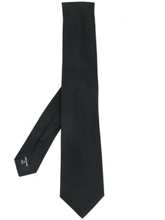 Giorgio Armani фактурный галстук в полоску