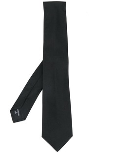 Giorgio Armani фактурный галстук в полоску