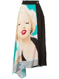 Loewe юбка макси с принтом Marilyn Monroe