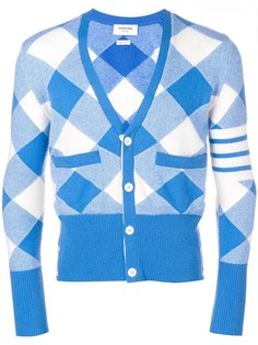 Thom Browne кашемировый кардиган в клетку