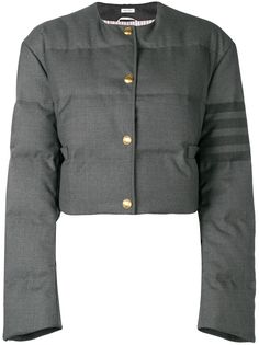 Thom Browne пуховая куртка свободного кроя
