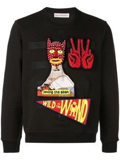 Walter Van Beirendonck толстовка Skeleton Badges