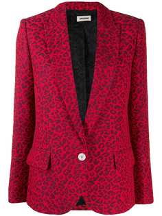 Zadig&Voltaire блейзер кроя слим