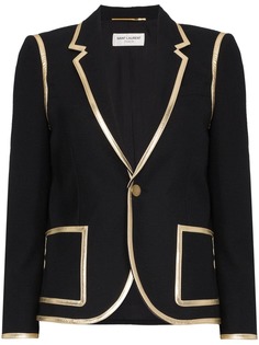Saint Laurent классический приталенный блейзер