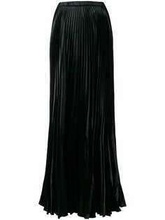 Saint Laurent длинная плиссированная юбка