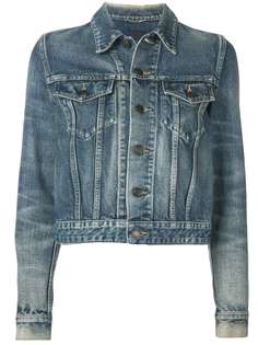 Saint Laurent классическая джинсовая куртка