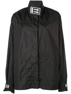 Off-White легкая куртка с застежкой на кнопках