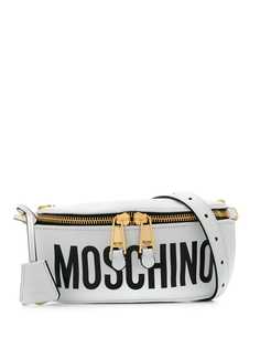 Moschino поясная сумка с логотипом