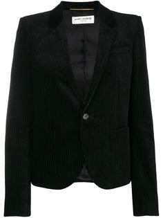 Saint Laurent вельветовый блейзер