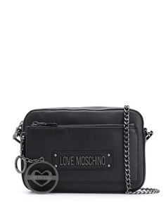 Love Moschino сумка через плечо с металлическим логотипом