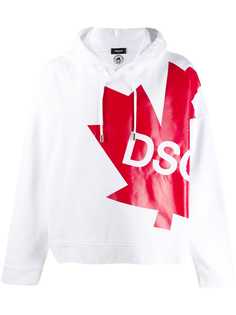 Dsquared2 худи с логотипом и шнурком