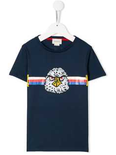Gucci Kids футболка в полоску