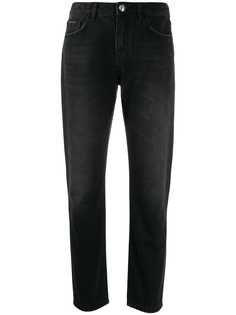 Philipp Plein прямые укороченные джинсы