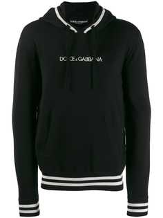 Dolce & Gabbana худи с логотипом и шнурком