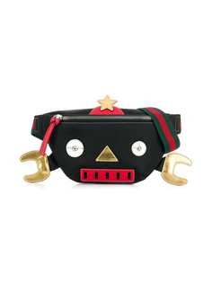 Gucci Kids поясная сумка с аппликацией