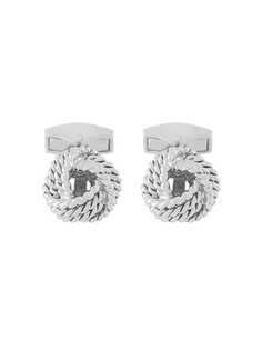 Tateossian запонки Cable Knot