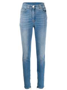 Balmain джинсы скинни с эффектом потертости