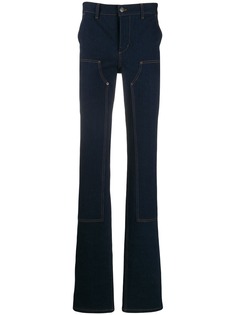Balenciaga облегающие джинсы с нашивками