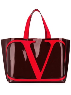 Valentino сумка-тоут с логотипом VLogo