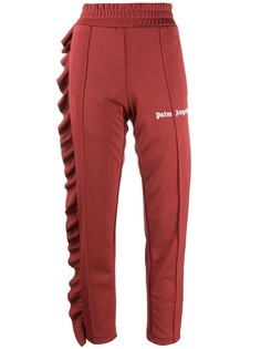 Palm Angels спортивные брюки с оборками
