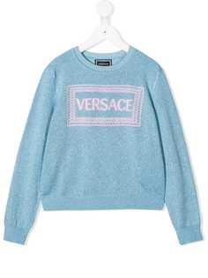 Young Versace джемпер с логотипом
