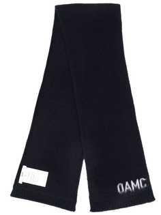 OAMC шарф с контрастным логотипом