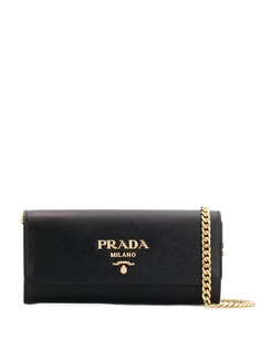 Prada клатч с цепочкой