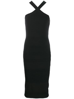 McQ Alexander McQueen облегающее платье миди