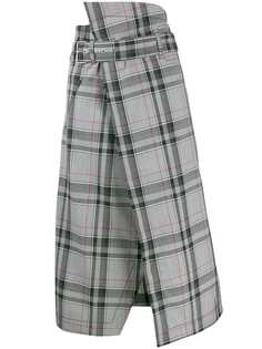 3.1 Phillip Lim юбка миди в клетку