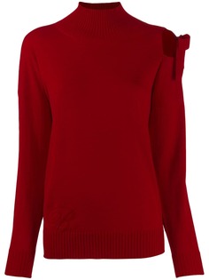 Blumarine джемпер с вырезными деталями