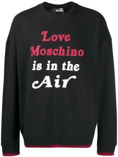 Love Moschino толстовка с принтом