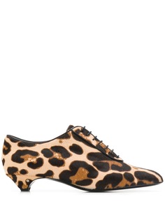 Laurence Dacade туфли-лодочки с леопардовым принтом