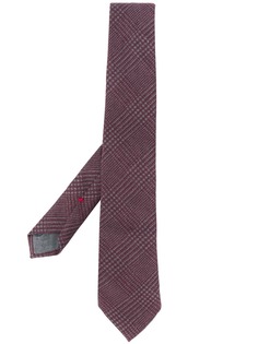Brunello Cucinelli галстук в клетку глен