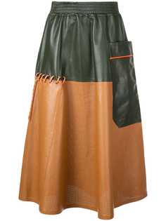 Mira Mikati юбка с контрастными вставками