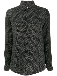Saint Laurent рубашка с принтом