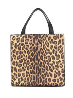 Liu Jo сумка-тоут с леопардовым принтом