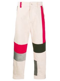 Diesel Red Tag colour block trousers