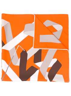 Hermès Pre-Owned платок 2000-х годов в полоску