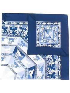 Hermès Pre-Owned платок 2000-х годов с принтом