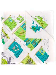 Hermès Pre-Owned платок Royal dAngleterre с принтом