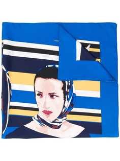 Hermès Pre-Owned платок 1990-х годов с принтом