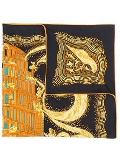 Hermès Pre-Owned платок 2000-х годов с принтом
