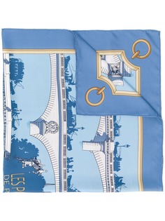 Hermès Pre-Owned платок 2000-х годов с принтом