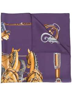 Hermès Pre-Owned платок 2000-х годов с принтом