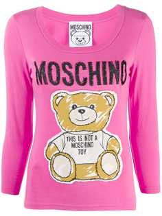 Moschino толстовка с нашивкой Teddy Bear