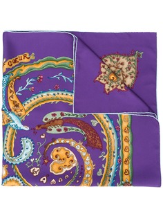 Hermès Pre-Owned платок Coeur 1990-х годов с принтом