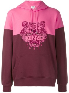 Kenzo худи Tiger в стиле колор-блок